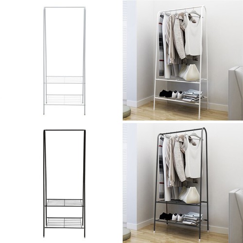 Metal clothes rack - clothes,