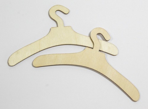 Wooden hangers for doll - hangers,