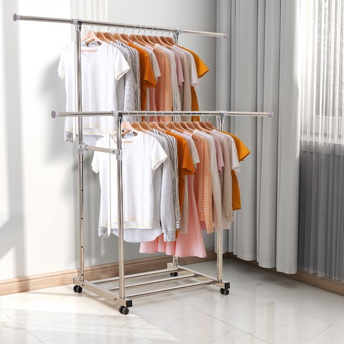 Mobile clothes rail - mobile, rack