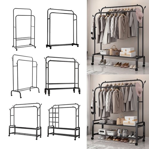 Dual rail garment - hanger,