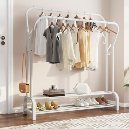 Metal clothes rail garment - metal,