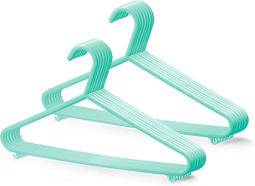 Adult plastic coat hangers - adult,