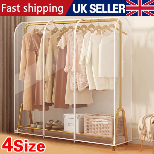 Clear clothes rail - clear, cover