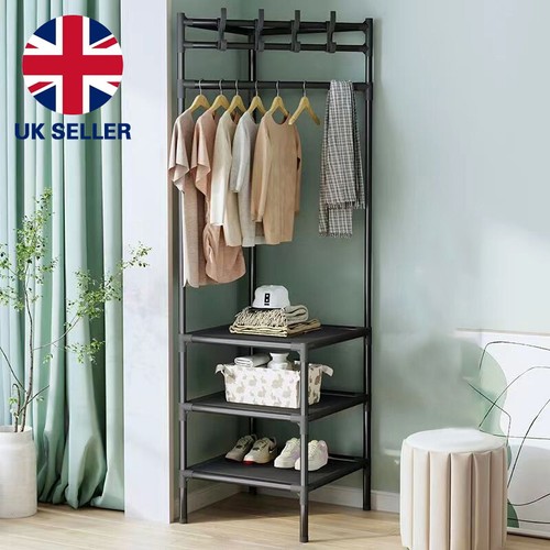 Corner coat stand metal - stand,