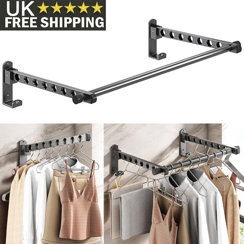 Wall mounted foldable airer - mounted,