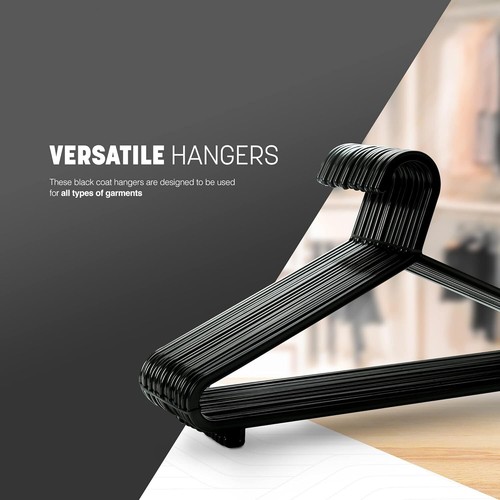 Adult plastic coat hangers - adult,