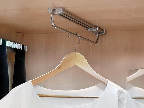 Wardrobe pull out hanger for - wardrobe,
