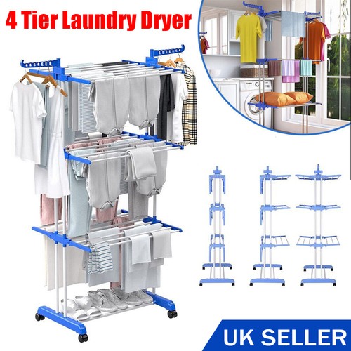 Tier foldable clothes airer - 4,