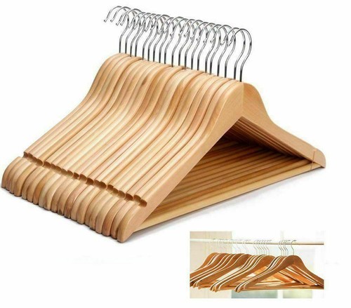 Wooden coat hangers clothes - coat,