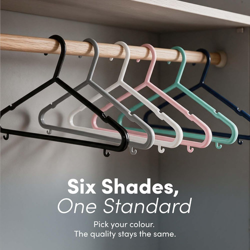 Adult plastic coat hangers - hangers,