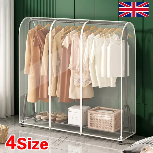 Clear clothes rail cover - rail,